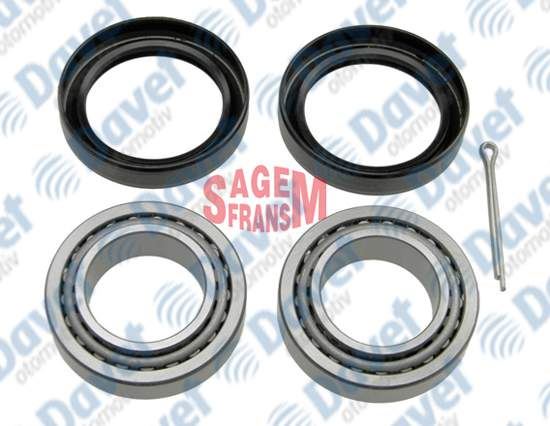 SAGEMFR 221137 On Teker Rulman Kit Sag - Sol Hyundai Accent 1.3 1.5 94 > 00